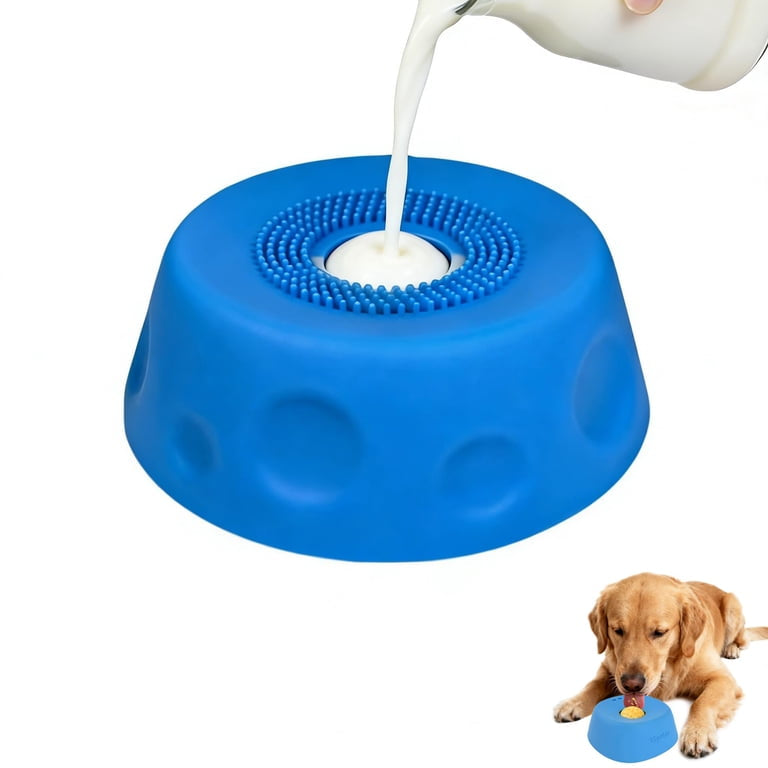 3-in-1 Slow Feeder Dog Bowl with Treat Ball