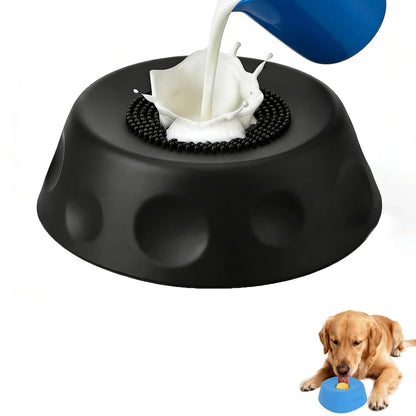 3-in-1 Slow Feeder Dog Bowl with Treat Ball